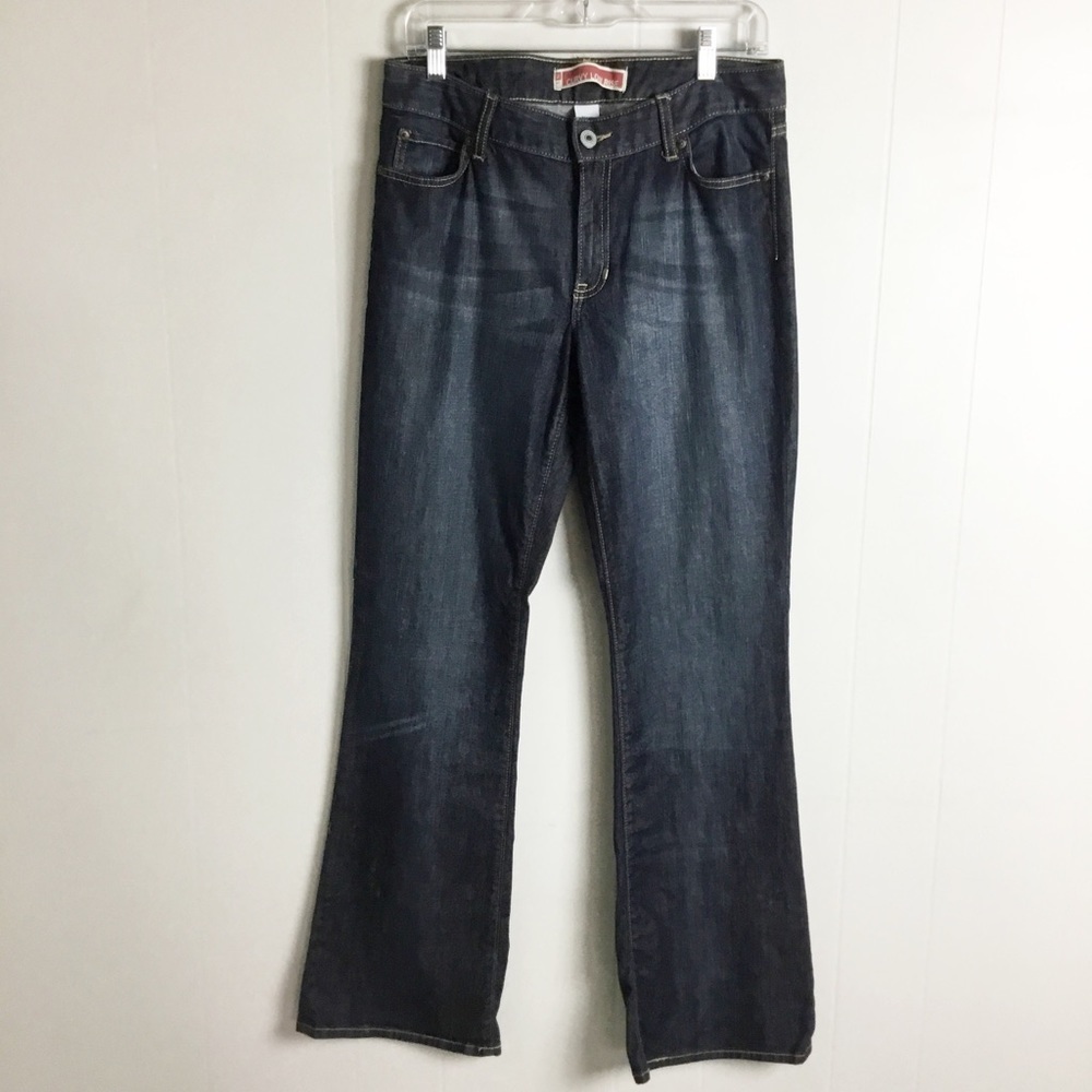Gap Curvy Bootcut Dark Blue Jeans Size 10 Long Pants